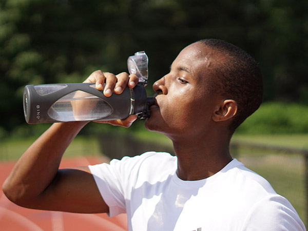 Person Drinking Water